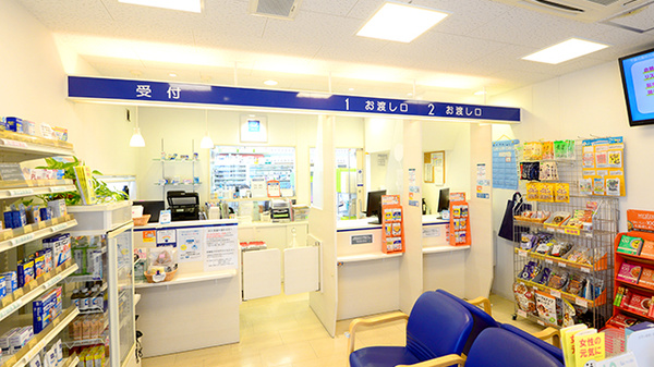 クオール薬局弘前豊原店の受付/カウンター