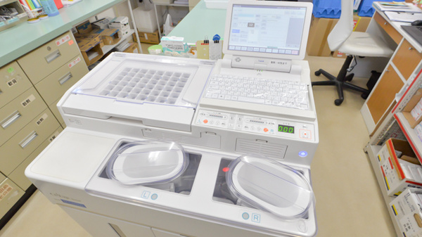 新城調剤薬局の調剤器具
