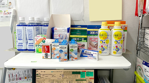 貝ヶ森薬局の一般医薬品