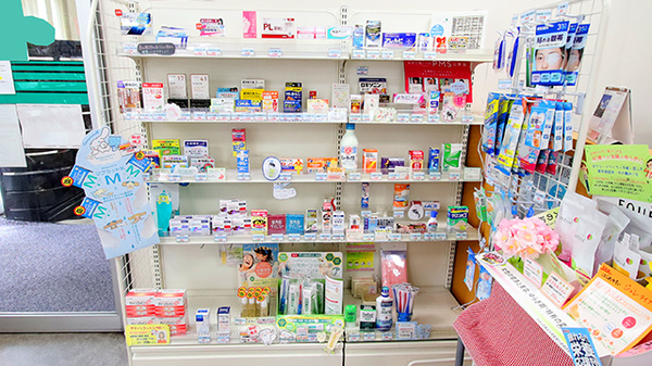 旭ヶ丘トラスト薬局の一般医薬品