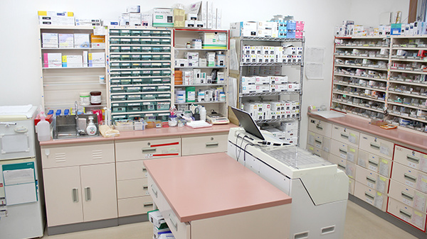 まごころ調剤薬局七北田店の調剤室