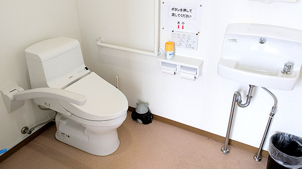 おおはな調剤薬局のお手洗い