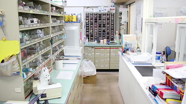尾花沢調剤薬局市役所前店の調剤室