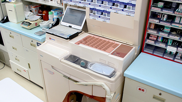 おおいしだ調剤薬局の調剤器具