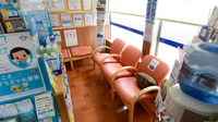 クオール薬局ささきの店の待合スペース