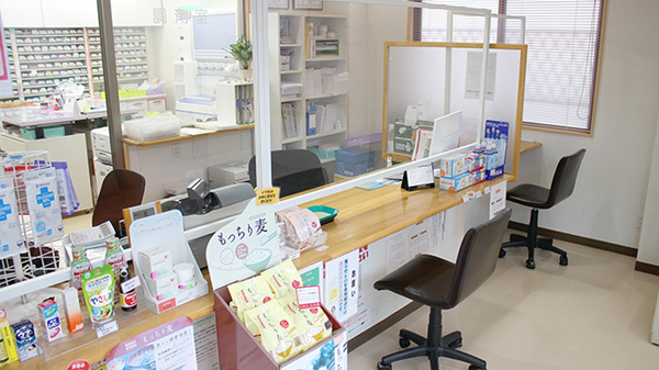 あすなろ調剤薬局堤下店の受付/カウンター
