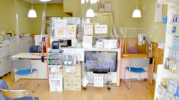 ハーモニー薬局あさか店の受付/カウンター