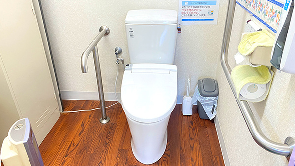 くすりのマルト調剤薬局　谷川瀬店のお手洗い