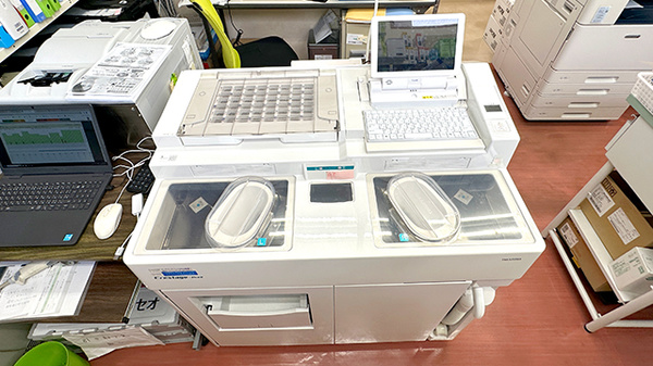 くすりのマルト調剤薬局　林城店の調剤器具