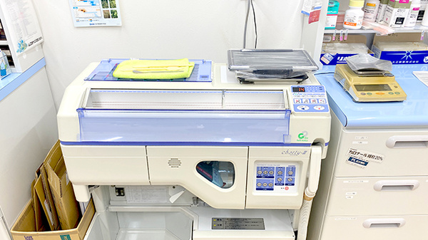 アクア薬局内原店の調剤器具