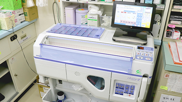 あい薬局荒崎店の調剤器具