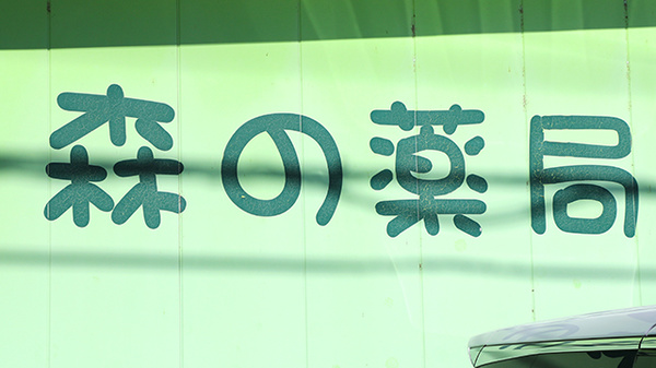 森の薬局の看板