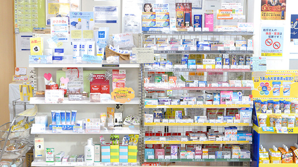 クオール薬局伊勢崎店の一般医薬品