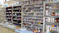 ウイン調剤薬局中之条店の薬棚