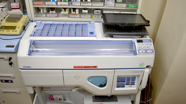 リズム薬局川口店の調剤器具