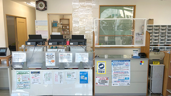 オリーブ薬局の受付/カウンター