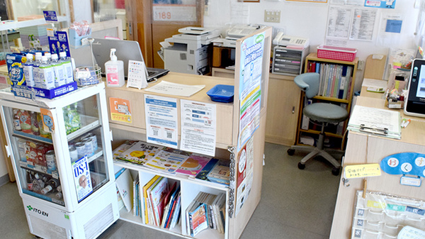 あおば薬局　白岡店の受付/カウンター