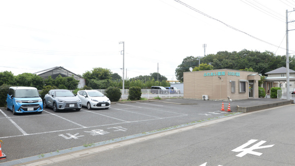 ふれあい薬局の駐車場