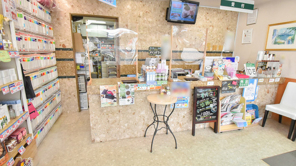 漢方閣 千葉店の受付/カウンター