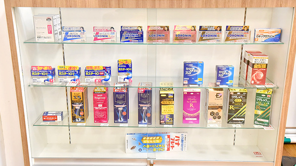 イオン薬局マリンピア店の一般医薬品