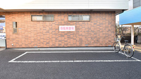 クオール薬局桜木店の駐輪場