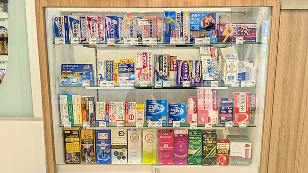 イオン薬局津田沼店の一般医薬品