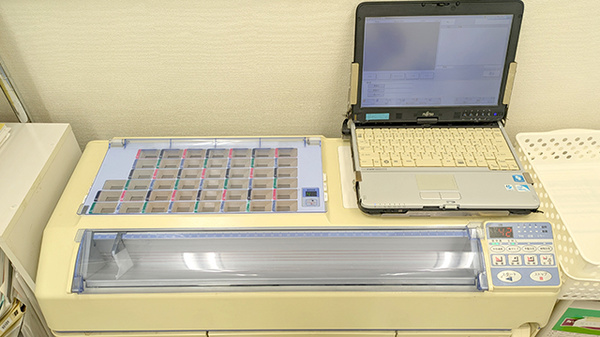 大洋薬局市原中央店の調剤器具