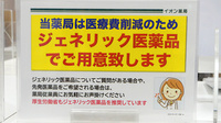 イオン薬局柏店のジェネリック対応