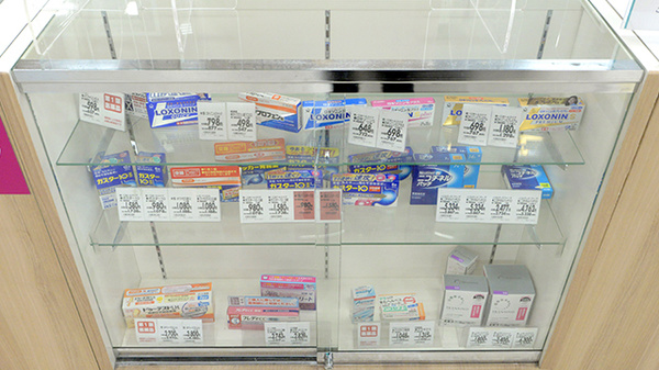 イオン薬局柏店の一般医薬品