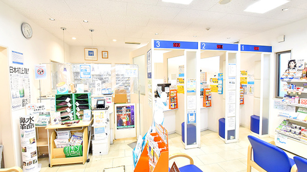 クオール薬局天王台店の受付/カウンター