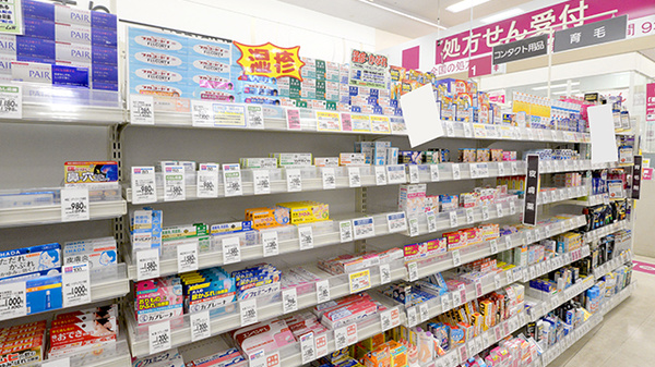 イオン薬局鎌ヶ谷店の一般医薬品