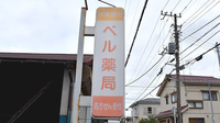 ベル薬局　国府台店の看板