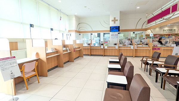 イオン薬局船橋店の受付/カウンター