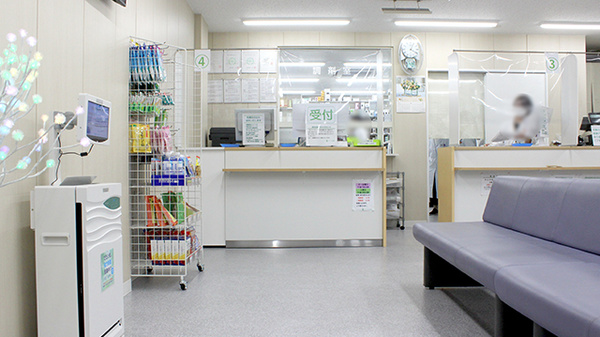 セントラル薬局北習志野店の受付/カウンター