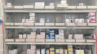 大洋薬局匝瑳店の薬棚