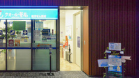 クオール薬局読売新聞東京本社店の入口