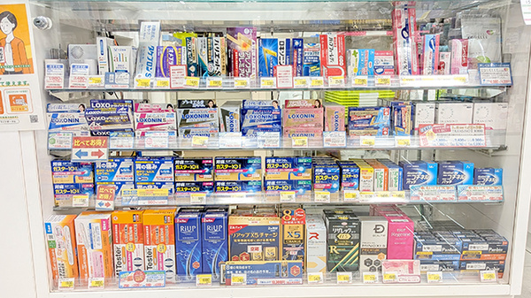 薬局トモズ茅場町店の一般医薬品
