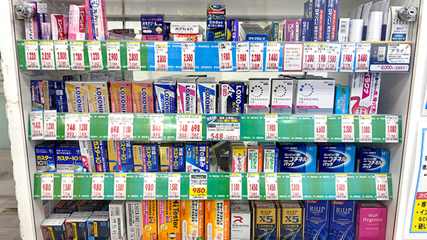 薬局トモズ品川インターシティ店の一般医薬品