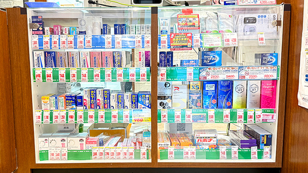 薬局トモズ　浜松町店の一般医薬品