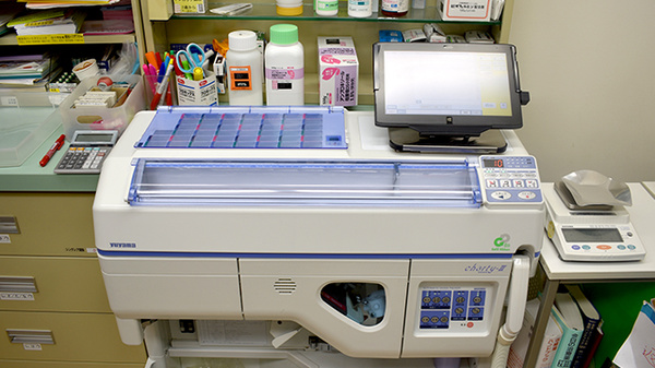 コスモス薬局の調剤器具