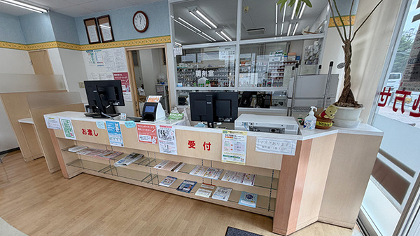 大竹薬局 清澄白河店の受付/カウンター