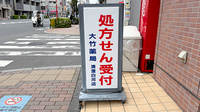 大竹薬局 清澄白河店の看板