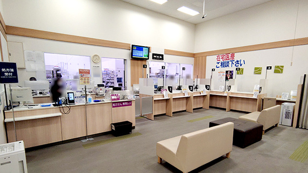 イオン薬局第二東雲店の受付/カウンター