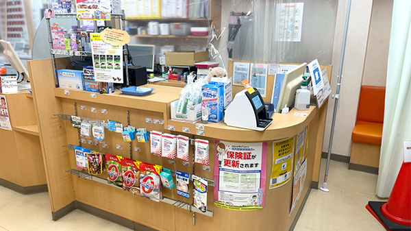 すみれ薬局の受付/カウンター