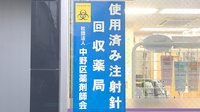 すみれ薬局の使用済み注射針回収