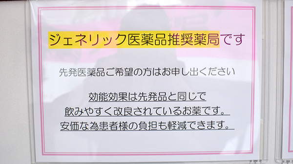 アクア薬局本店のジェネリック対応