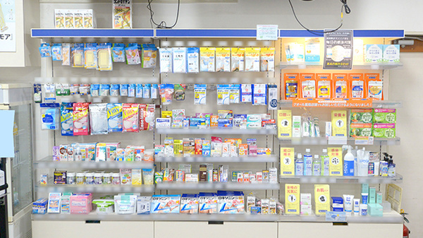 クオール薬局竹の塚店の一般医薬品