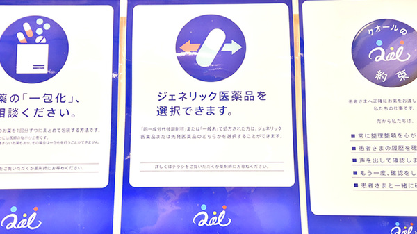 エンジェル薬局のジェネリック対応