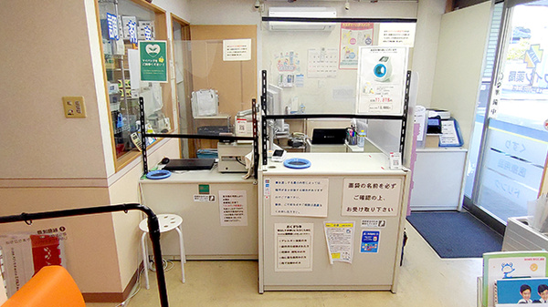 ウイン薬局江戸川瑞江店の受付/カウンター
