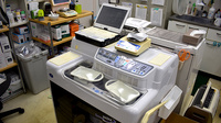 分倍薬局の調剤器具